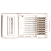 WTYK MODULARNY PRZELOTOWY RJ45T*P100 TYP EZ